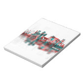 Brasilia Skyline Notizblock (Rotiert)