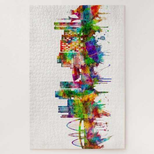 Brasilia Skyline Puzzle (Vertikal)