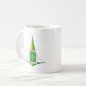 Brasília Wappen Kaffeetasse (Vorderseite Links)