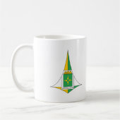 Brasília Wappen Kaffeetasse (Links)