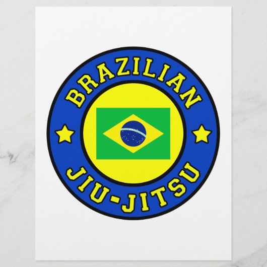 Brasilian Jiu Jitsu Flyer (Vorne)