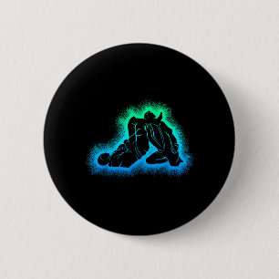 Brasilian Jiu Jitsu Kinder Jungen Männer Jiujitsu  Button