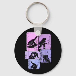 Brasilian Jiu Jitsu Mädchen Frauen Jiujitsu BJJ Schlüsselanhänger