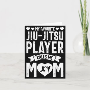 Brasilian Jiu Jitsu Mama BJJ Kampfsport Funny Karte