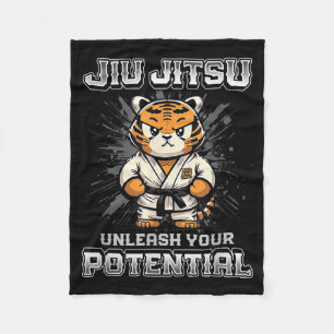 Brasilian Jiu Jitsu MMA und Grappling BJJ Tiger Fleecedecke