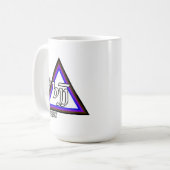 Brasilianer Jiu Jitsu BJJ Dreieck des Fortschritts Kaffeetasse (Vorderseite Links)