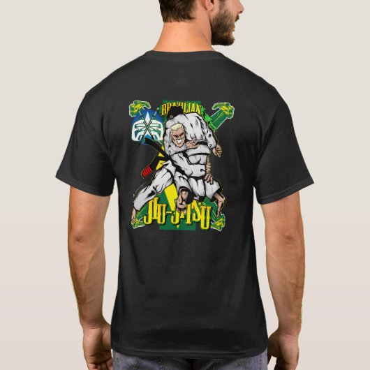 Brasilianer Jiu-Jitsu - bjj T-Shirt (Rückseite)