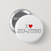 Brasilianer Jiu Jitsu Button (Vorne & Hinten)