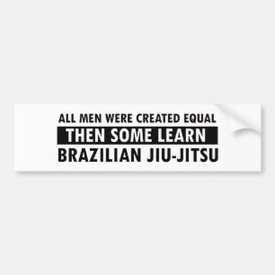 Brasilianer Jiu Jitsu Entwürfe Autoaufkleber
