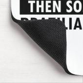 Brasilianer Jiu-Jitsu Entwürfe Mousepad (Ecke)