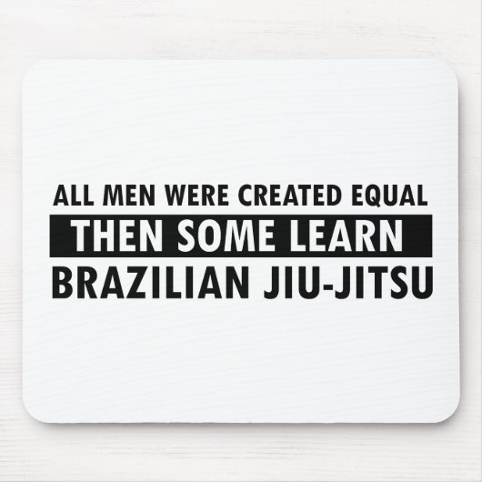 Brasilianer Jiu-Jitsu Entwürfe Mousepad (Vorne)