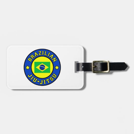 Brasilianer Jiu Jitsu Gepäckanhänger (Vorderseite horizontal)