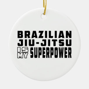 Brasilianer Jiu-Jitsu ist meine Supermacht Keramikornament