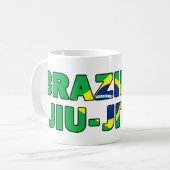 Brasilianer Jiu Jitsu Kaffeetasse (Vorderseite Links)