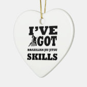 Brasilianer Jiu Jitsu Kampfkunstentwürfe Keramikornament (Links)