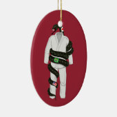 Brasilianer Jiu Jitsu Schlange Keramik Ornament (Rechts)