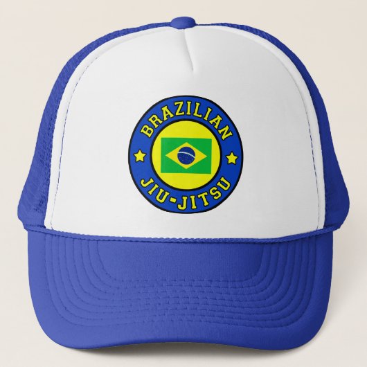 Brasilianer Jiu Jitsu Truckerkappe (Vorderseite)