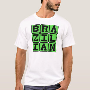 Brasilianer, Nationalität T-Shirt