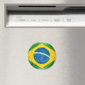 Brasilianisch_Flag_Stift_Malerei Magnet (In Situ (Geschirrspüler))