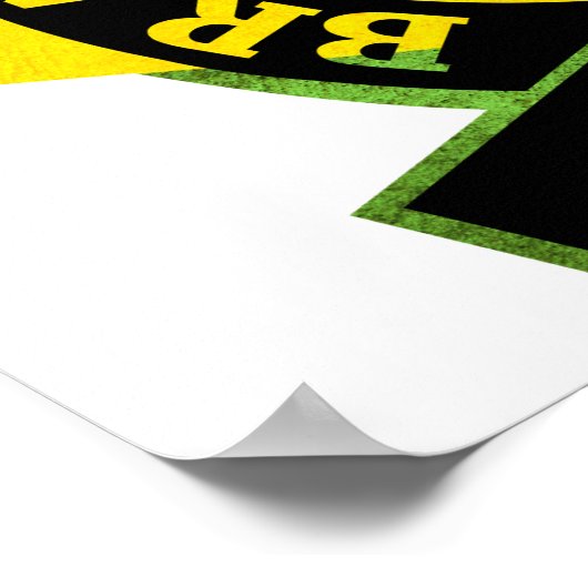 Brasilianisch Jiu-Jitsu Poster (Ecke)