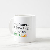 brasilianisch stark kaffeetasse (Vorderseite Links)