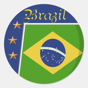Brasilianische Aufkleber