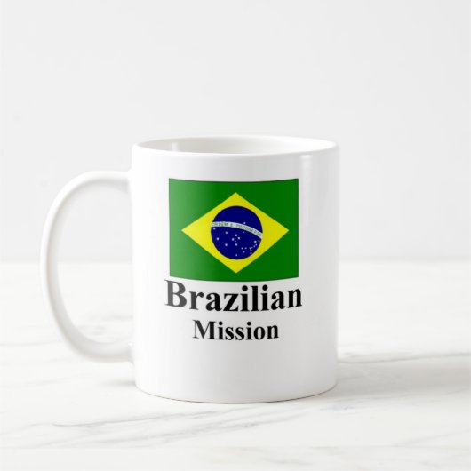 Brasilianische Auftrag-Tasse Kaffeetasse (Links)