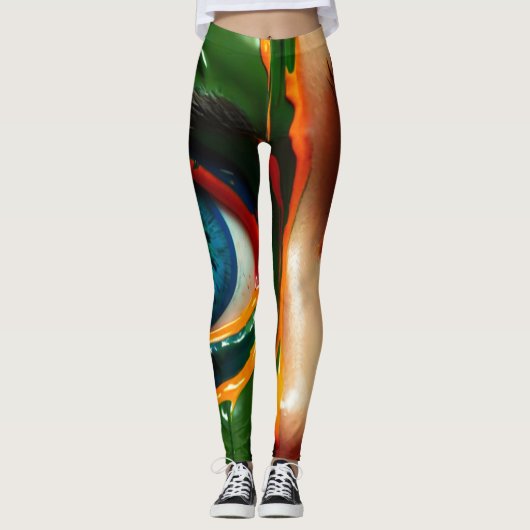 Brasilianische Beauty Leggings (Vorderseite)