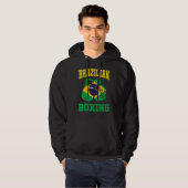 Brasilianische Boxhandschuhe Hoodie (Vorne ganz)