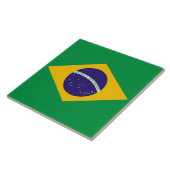 Brasilianische Flag Tile Fliese (Seite)