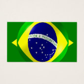 Brasilianische Flag-Visitenkarte (Vorderseite)