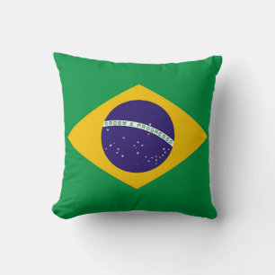 Brasilianische Flagge Amerikas MoJo Pillow Kissen