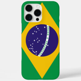 Brasilianische Flagge anpassbar iPhone 16 Pro Max Hülle