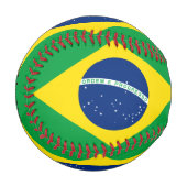 Brasilianische Flagge Baseball (Vorderseite Links)