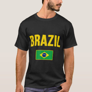 Brasilianische Flagge Brasilien Souvenir Camiseta T-Shirt