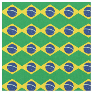 Brasilianische Flagge & Brasilien Trendy Fabric /m Stoff