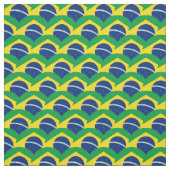 Brasilianische Flagge & Brasilien Trendy Fabric /m Stoff (Muster)