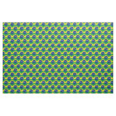 Brasilianische Flagge & Brasilien Trendy Fabric /m Stoff (Fat Quarter (45,7 x 55,9 cm))