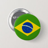 Brasilianische Flagge Button (Vorne & Hinten)