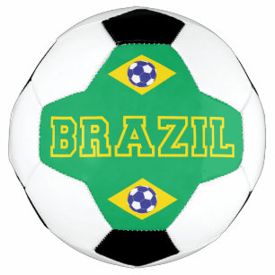 Brasilianische Flagge Fußball