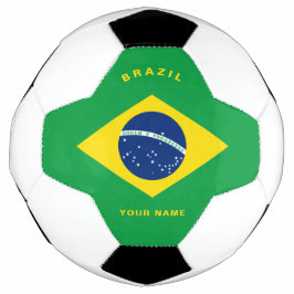 Brasilianische Flagge Fußball-Ball Fußball