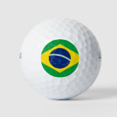 Brasilianische Flagge Golf Balls Golfball (Vorderseite)