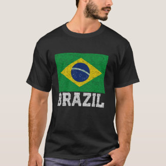 Brasilianische Flagge Land Männer Weihnachten Frau T-Shirt