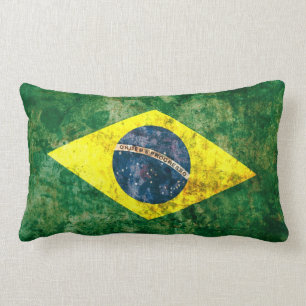 Brasilianische Flagge Lendenkissen
