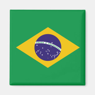 Brasilianische Flagge Magnet