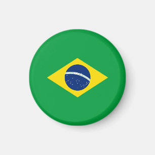 Brasilianische Flagge Magnet