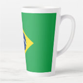 Brasilianische Flagge Milchtasse (Rechts)