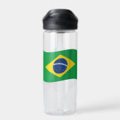 Brasilianische Flagge, Patriotik Brasilien Trinkflasche (Rückseite)