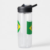 Brasilianische Flagge, Patriotik Brasilien Trinkflasche (Links)