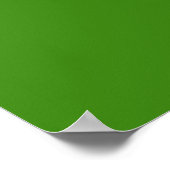 Brasilianische Flagge Poster (Ecke)